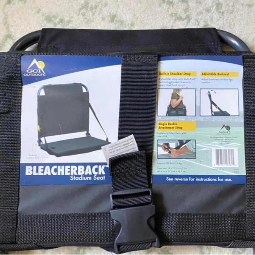 GCI Outdoor stadium seat from Dick's Sporting Goods. Never used.